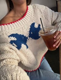 Image 4 of Blue Wing Knit