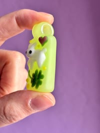 Image 3 of St Patty’s Day Bunny Tile 