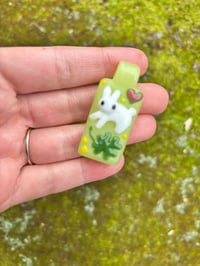 Image 5 of St Patty’s Day Bunny Tile 