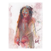 Image 1 of Wandering - Charcoal, Soft Pastels and Pencil on Paper