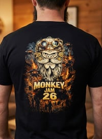 Image 3 of Monkey Jam 26 War Tee shirt Black