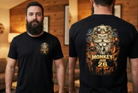 Image 1 of Monkey Jam 26 War Tee shirt Black