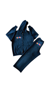 Flavor Sweatsuit 'Black Vintage Fade'