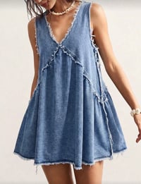 Image 1 of Drift Denim Dress