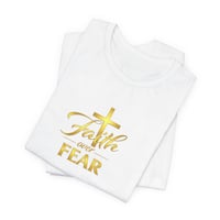 Image 3 of Faith Over Fear Christian T shirt for Women 