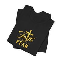 Image 6 of Faith Over Fear Christian T shirt for Women 