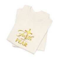 Image 9 of Faith Over Fear Christian T shirt for Women 