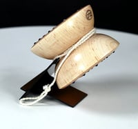 Image 3 of Jeweled USA Theme Maple yo-yo, #2026-053