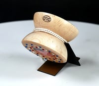 Image 2 of Jeweled USA Theme Maple yo-yo, #2026-053