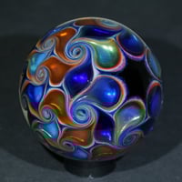 Image 6 of Rainbow Reticello Pinwheel Marble