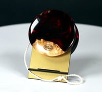 Image 1 of Cast Acrylic & Boxelder Burl yo-yo, #2026-054