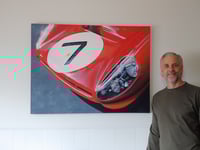 Image 2 of Ferrari 330 P4 Archival Giclee Fine Art Print