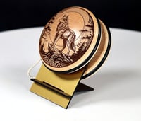 Image 2 of Hard Maple yo-yo, #2026-055