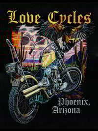 Image 2 of Pre-Sale:  The Phoenix of Arizona Long Sleeve Black Tee