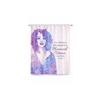 Phenomenal Woman Inspirational Shower Curtain