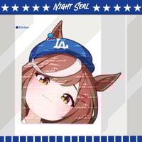 Image 2 of LA x Chibi UMA / Stickers 