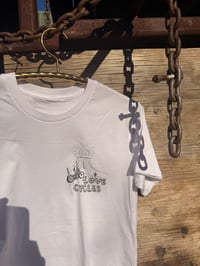 Image 11 of Viva Love Cycles, Cabrones! White Tee