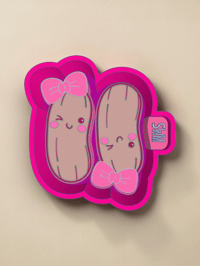 Image 2 of Cute Girly Pickle - Premium Silicone Mold
