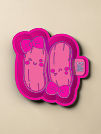 Image 4 of Cute Girly Pickle - Premium Silicone Mold