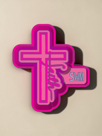 Image 2 of Faith Cross - Premium Silicone Mold