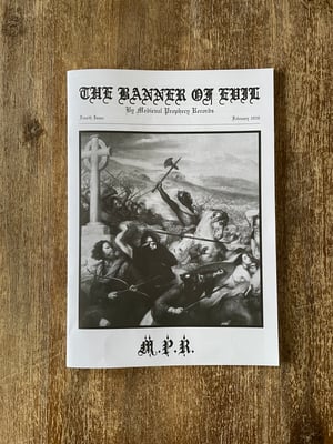 Image of The Banner of Evil fanzine #4