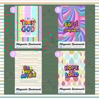 Image 2 of Magnetic Bookmarks Faith Based
