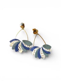 Image 1 of Boucles HELENA bleu