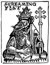 Image 2 of Screaming Fist "Santa Plaga" Shirt 