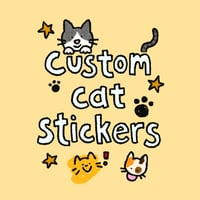 custom cat stickers