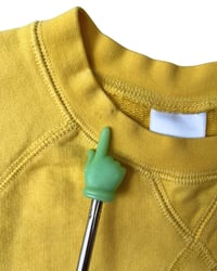 Image 5 of Hanna Andersson Yellow Crewneck Sweatshirt-6-7Y