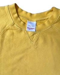 Image 3 of Hanna Andersson Yellow Crewneck Sweatshirt-6-7Y