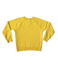 Image 2 of Hanna Andersson Yellow Crewneck Sweatshirt-6-7Y