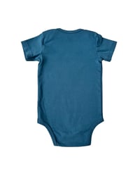 Image 2 of Primary Blue Onesie-12-18m