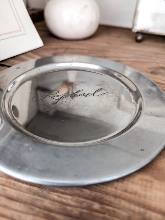 Coupelles gravure Raphael 