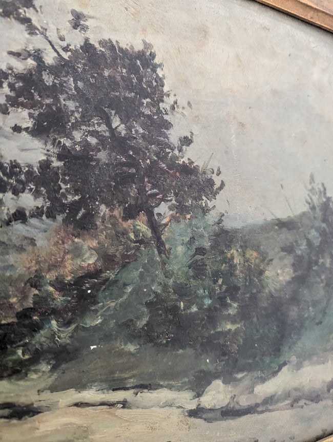 Peinture encadrée 🌲🌳