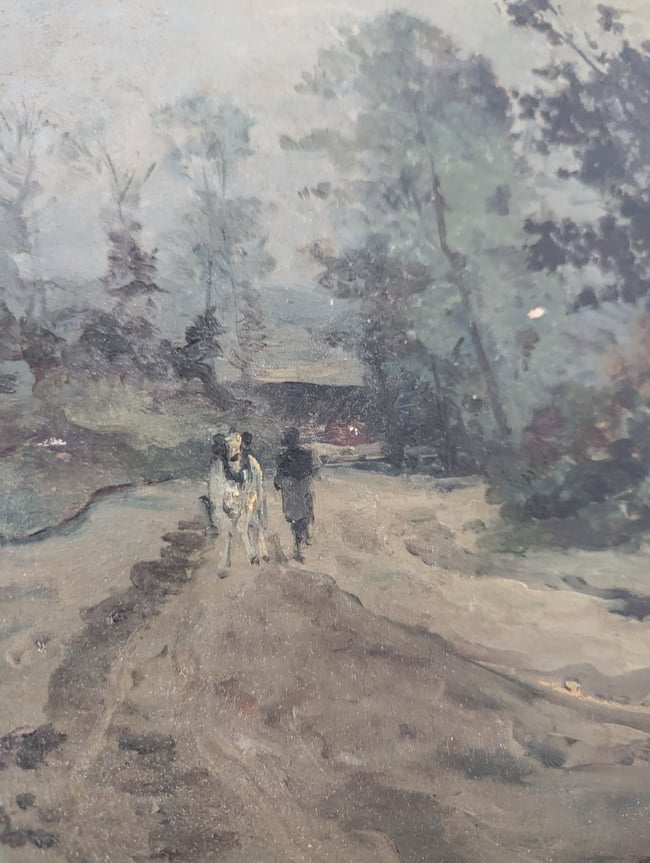 Peinture encadrée 🌲🌳