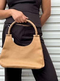 Image 1 of Authentic Vintage Gucci Bamboo Handle Shoulder Bag