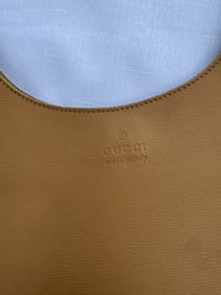 Image 2 of Authentic Vintage Gucci Bamboo Handle Shoulder Bag