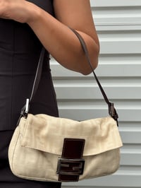 Image 1 of Authentic Fendi Zucca Baguette