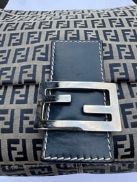 Image 3 of Authentic Fendi Zucchino Mama Baguette