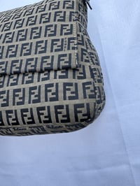 Image 4 of Authentic Fendi Zucchino Mama Baguette