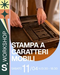 LABORATORIO DI  STAMPA DI CARATTERI MOBILI