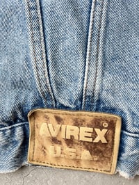 Image 4 of Vintage 90s Avirex Denim Jacket