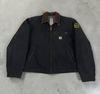 Image 1 of Vintage Carhartt Detroit Jacket J01 BLK