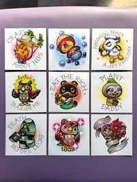 Image 1 of Animal crossing prints 5x5inch