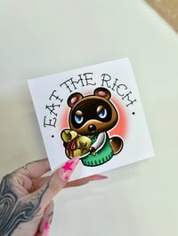 Image 2 of Animal crossing prints 5x5inch