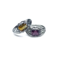 Image 1 of Folium ring in sterling silver or gold
