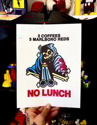 NO LUNCH  8x11 PRINT