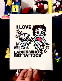 TATTOOED LADIES 8x11 PRINT