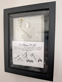 Image 2 of 5x7 Floating Frame w/Mustard Flower